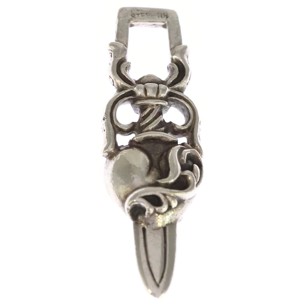 CHROME HEARTS(クロムハーツ) DAGGER HEART ダガーハート ペンダントトップ シルバー BCA243