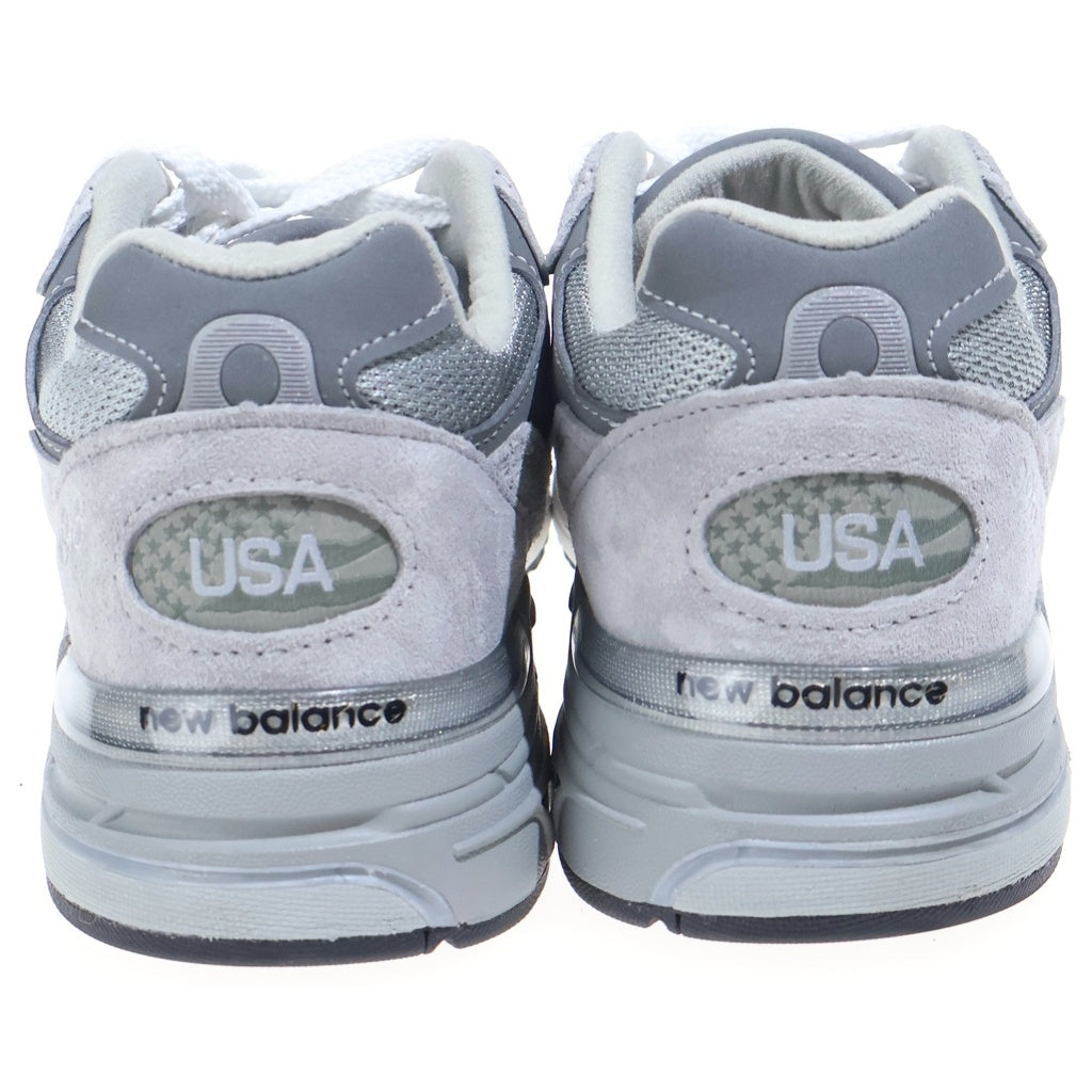 New Balance(ニューバランス) MR993GL スウェード ローカットスニーカー グレー US9/27cm