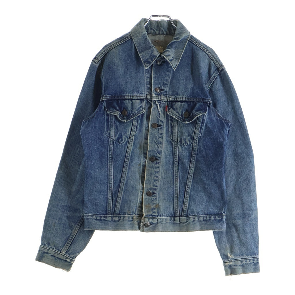 Levi's(リーバイス) 70S VINTAGE 70505 4th ボタン裏刻印52 USA製 ブランクタブ デニムトラッカージャケット インディゴ