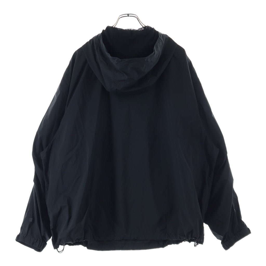 DAIWA PIER39(ダイワ ピアサーティナイン) TECH TRAVEL ANORAK テックトラベル アノラック プルオーバーフーデッドジャケット ブラック BJ-61025