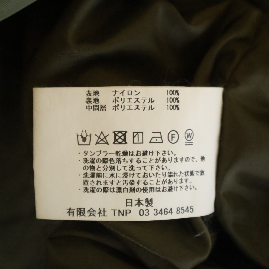 nonnative(ノンネイティブ) TROOPER COAT NYLON TWILL WITH GORE-TEX INFINIUM ナイロンツイル ゴアテックス トルーパーコート ジャケット カーキ NN-J4018