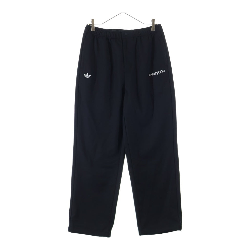 adidas(アディダス) ×EVERYONE TRACK PANTS エブリワン サイドライン トラックパンツ ブラック KC7813