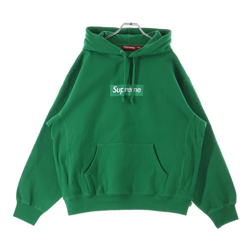 SUPREME(シュプリーム) 24AW Box Logo Hooded Sweatshirt ボックスロゴ スウェットプルオーバーパーカー フーディー グリーン