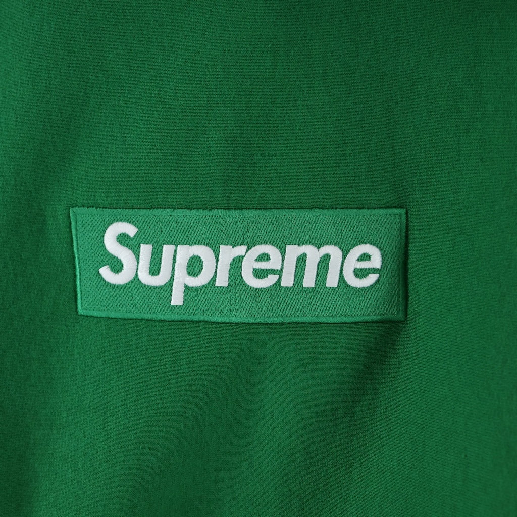 SUPREME(シュプリーム) 24AW Box Logo Hooded Sweatshirt ボックスロゴ スウェットプルオーバーパーカー フーディー グリーン