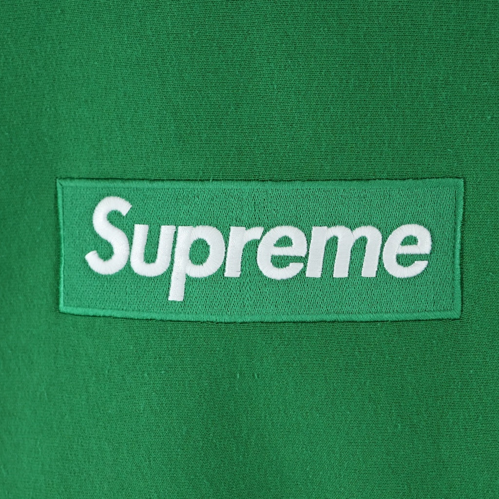 SUPREME(シュプリーム) 24AW Box Logo Hooded Sweatshirt ボックスロゴ スウェットプルオーバーパーカー フーディー グリーン
