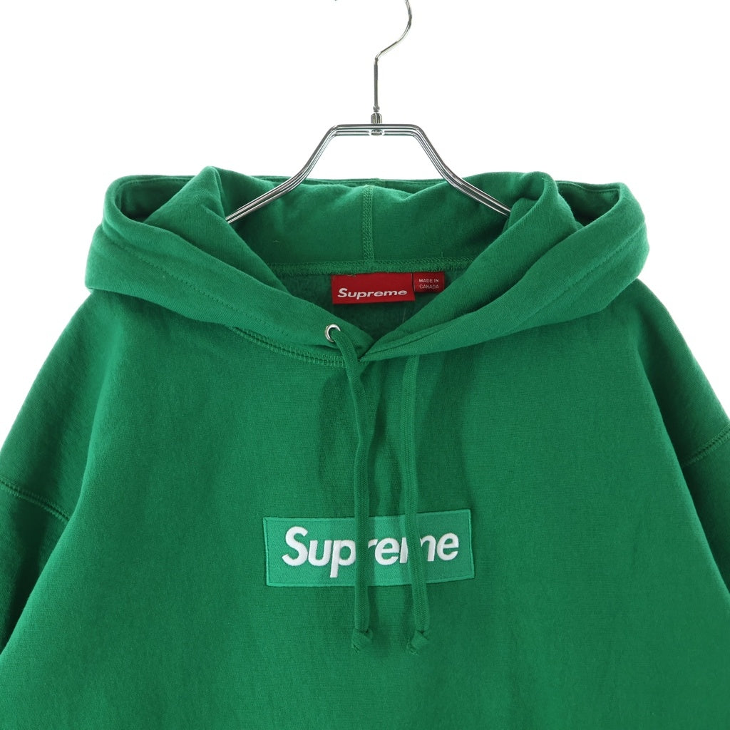 SUPREME(シュプリーム) 24AW Box Logo Hooded Sweatshirt ボックスロゴ スウェットプルオーバーパーカー フーディー グリーン