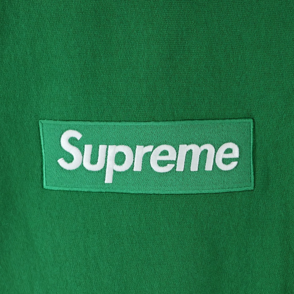 SUPREME(シュプリーム) 24AW Box Logo Hooded Sweatshirt ボックスロゴ スウェットプルオーバーパーカー フーディー グリーン