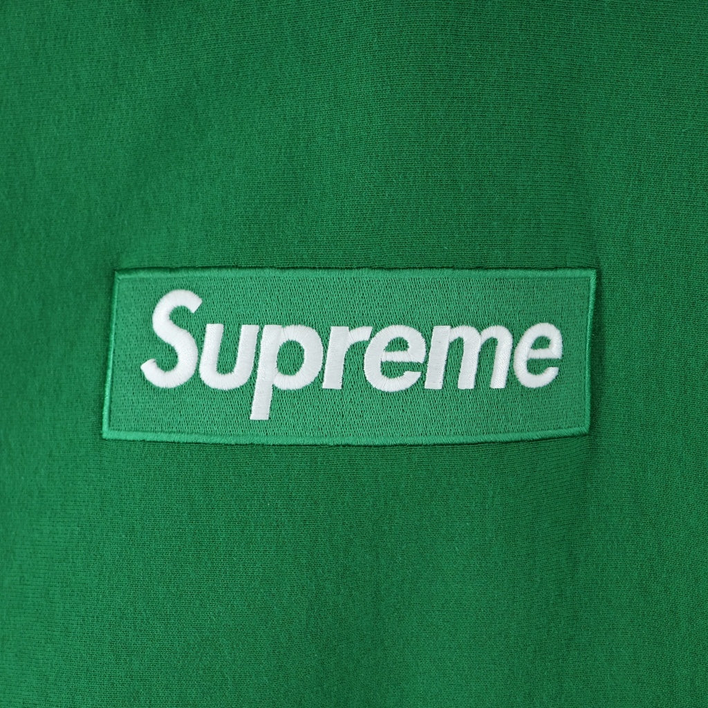 SUPREME(シュプリーム) 24AW Box Logo Hooded Sweatshirt ボックスロゴ スウェットプルオーバーパーカー フーディー グリーン