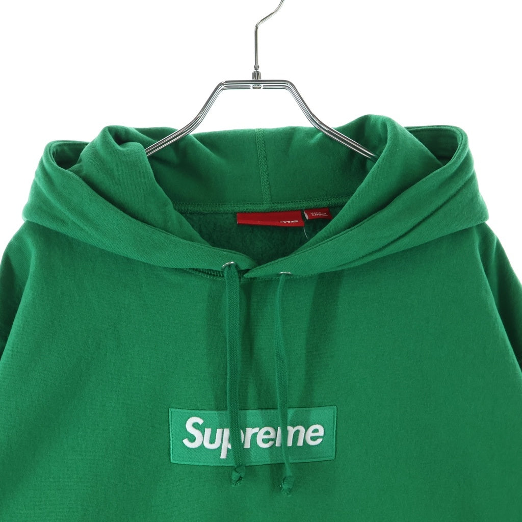 SUPREME(シュプリーム) 24AW Box Logo Hooded Sweatshirt ボックスロゴ スウェットプルオーバーパーカー フーディー グリーン
