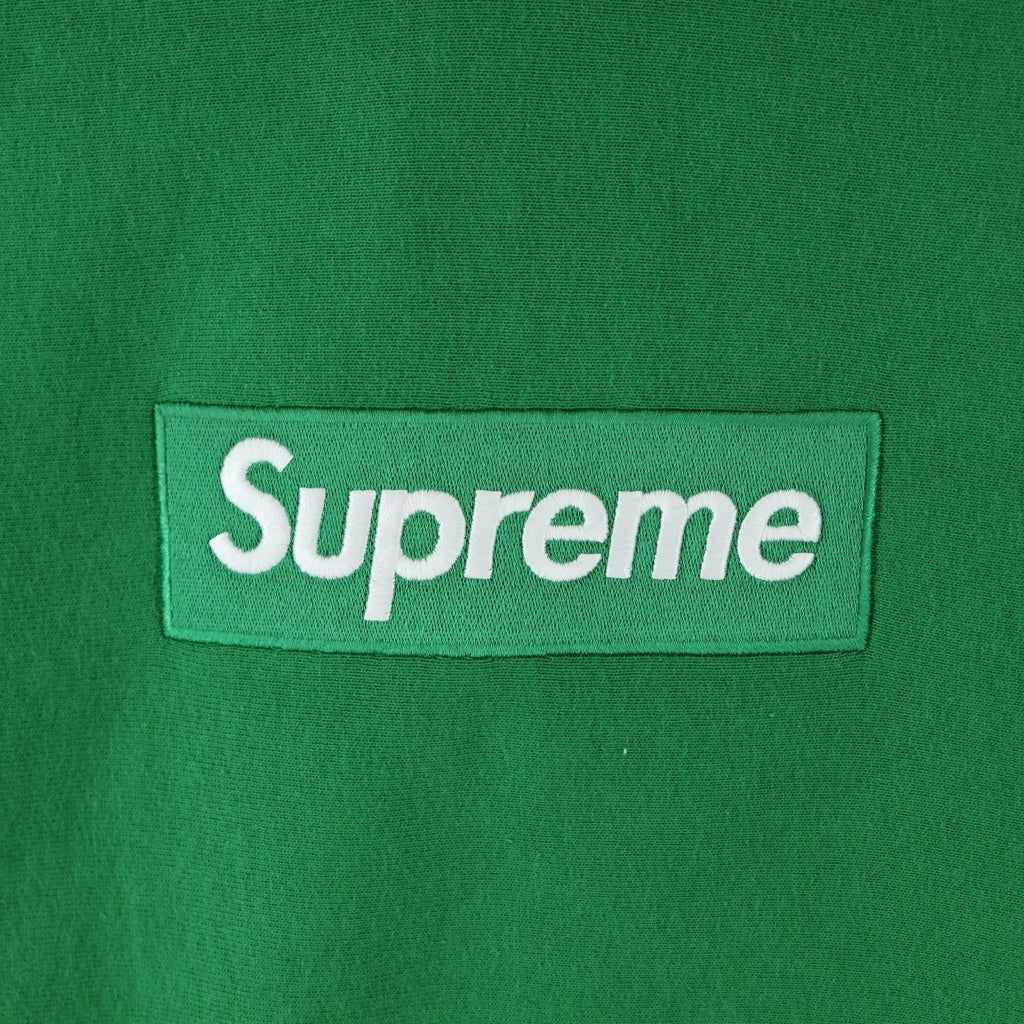 SUPREME(シュプリーム) 24AW Box Logo Hooded Sweatshirt ボックスロゴ スウェットプルオーバーパーカー フーディー グリーン