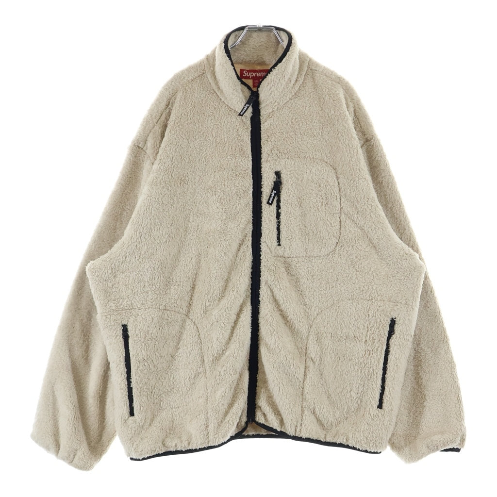 SUPREME(シュプリーム) 24AW Kate Moss Fleece Jacket ケイトモス ジップアップフリースジャケット ホワイト