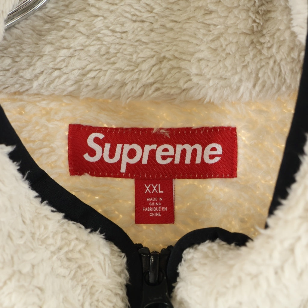 SUPREME(シュプリーム) 24AW Kate Moss Fleece Jacket ケイトモス ジップアップフリースジャケット ホワイト
