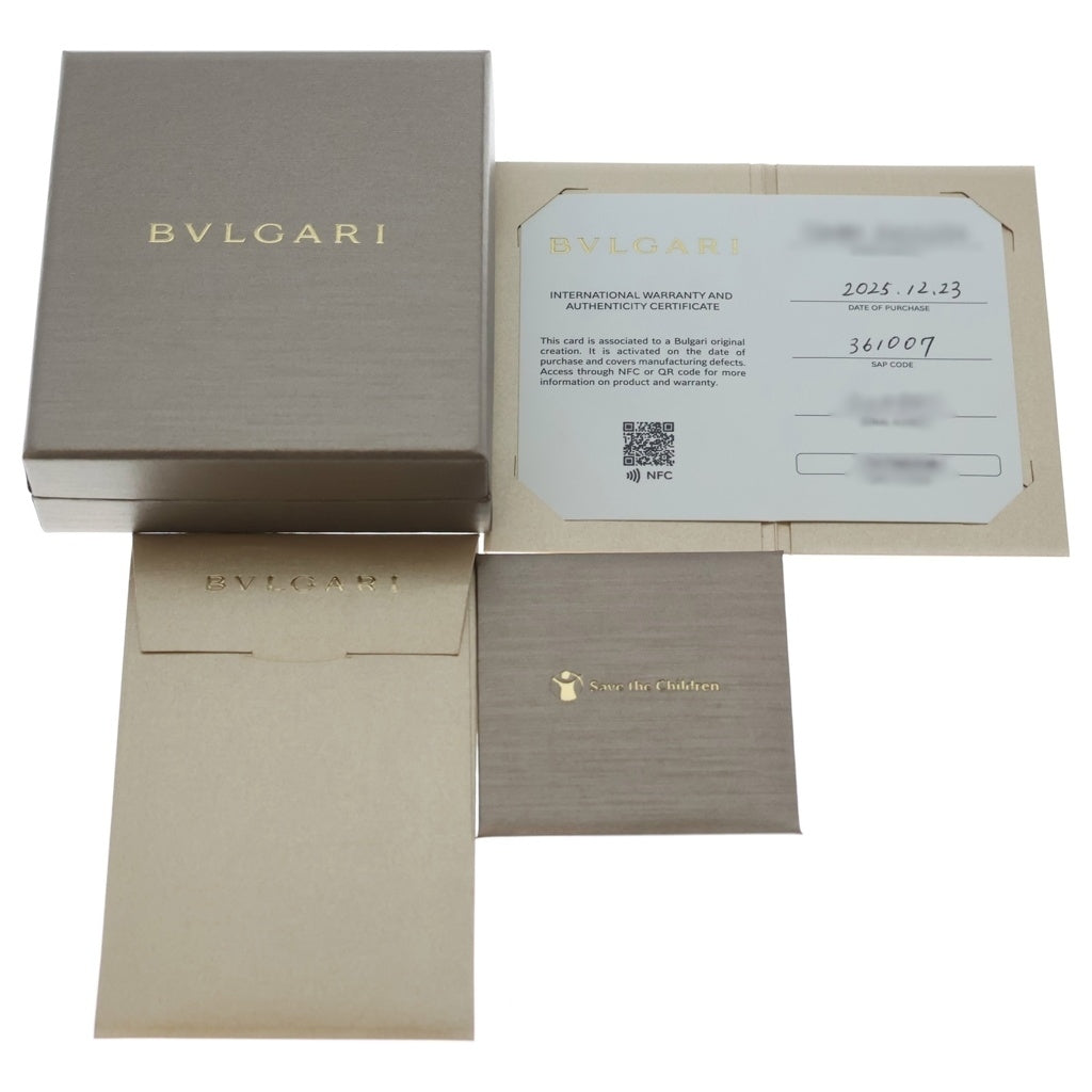 BVLGARI(ブルガリ) セーブ ザ チルドレン ネックレス シルバー 361007 レディース