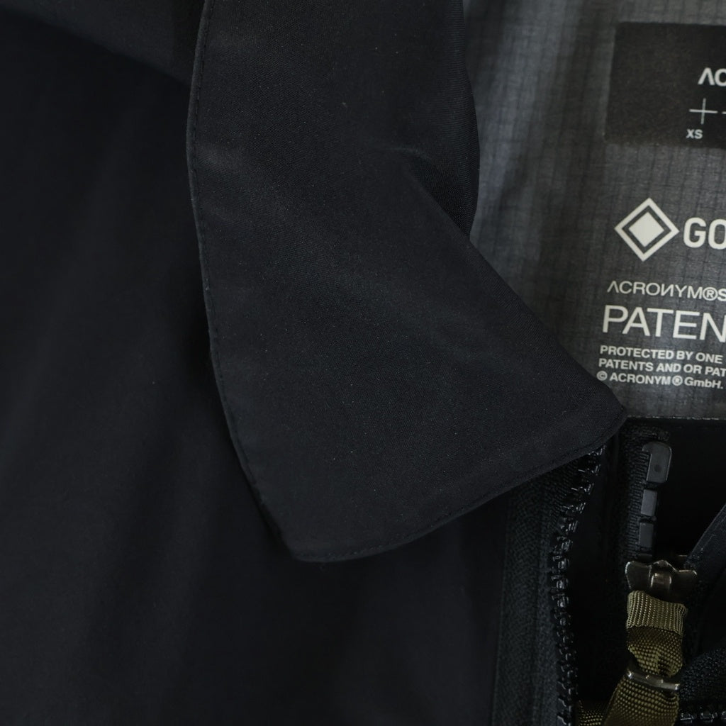 ACRONYM(アクロニウム) 20SS 3L GORE-TEX PRO INTEROPS JACKET 3レイヤー ゴアテックス プロ インターロップジャケット ロングコート ブラック J1B-GT