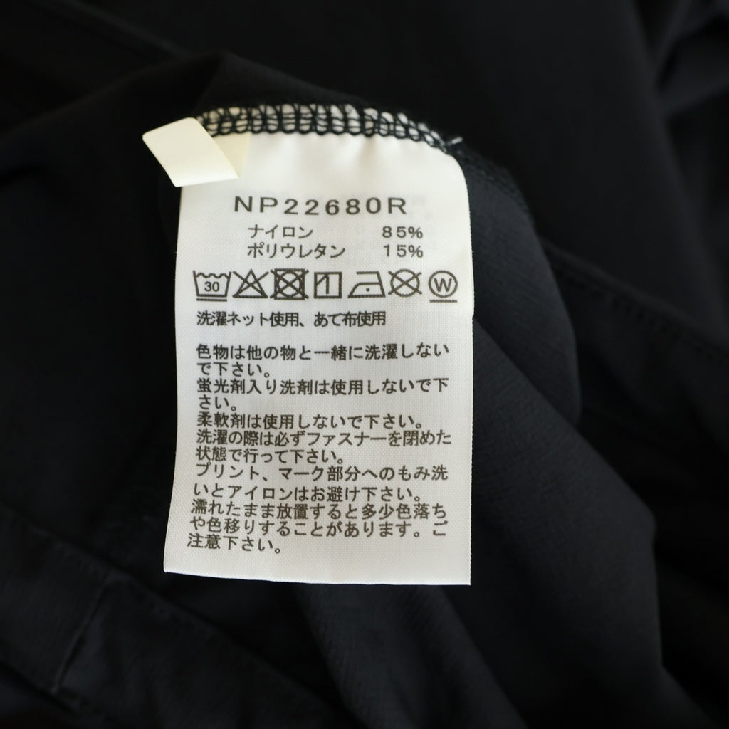 THE NORTH FACE(ザノースフェイス) VARRANT HALF ZIP ヴェイグラント ナイロンハーフジップジャケット ブラック NP22680R