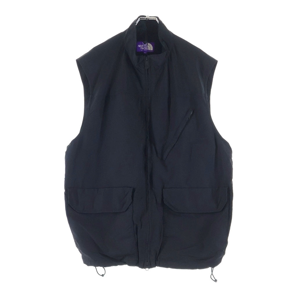 THE NORTH FACE PURPLE LABEL(ノースフェイスパープルレーベル) PERTEX UNLIMITED MOUNTAIN WIND VEST パーテックスアンリミテッド ナイロンマウンテンウィンドベスト ブラック N25FN059
