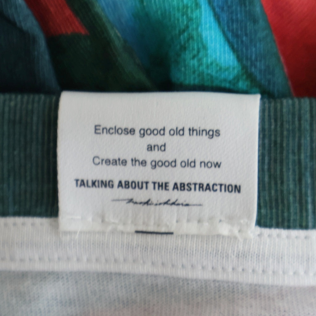 TALKING ABOUT THE ABSTRACTION(トーキング アバウト ザ アブストラクション) 25SS ART REPLICA T-SHIRT アート レプリカ クルーネック半袖Tシャツ カットソー マルチカラー NPT-T-001
