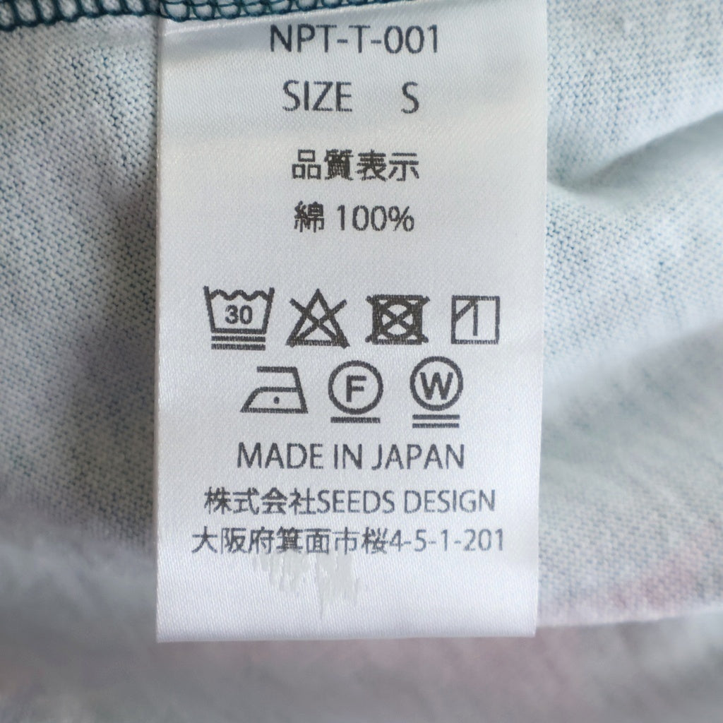 TALKING ABOUT THE ABSTRACTION(トーキング アバウト ザ アブストラクション) 25SS ART REPLICA T-SHIRT アート レプリカ クルーネック半袖Tシャツ カットソー マルチカラー NPT-T-001