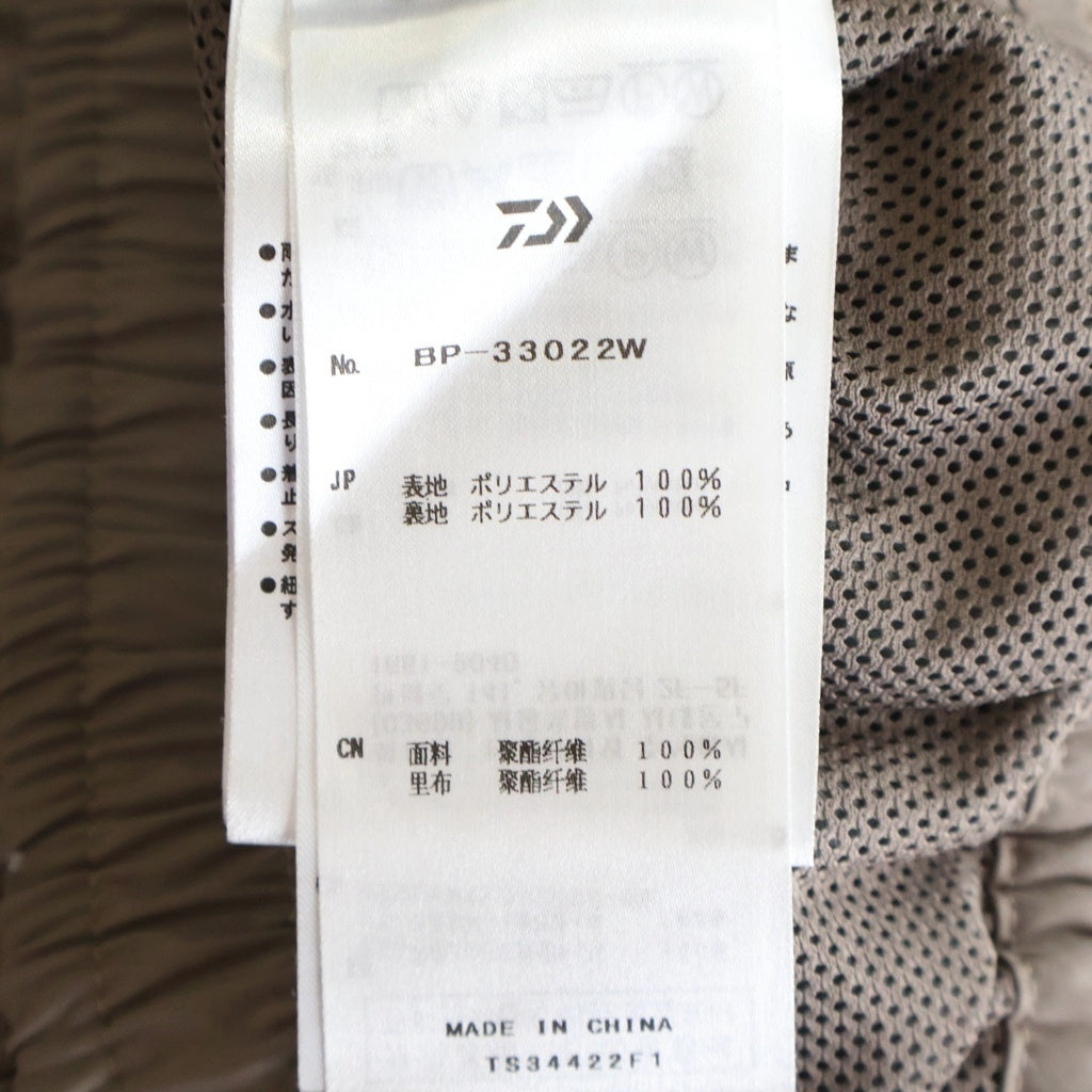DAIWA PIER39(ダイワ ピアサーティナイン) 22AW TECH EASY TROUSERS POLY テック イージー ポリ トラウザーズパンツ ベージュ BP-33022W