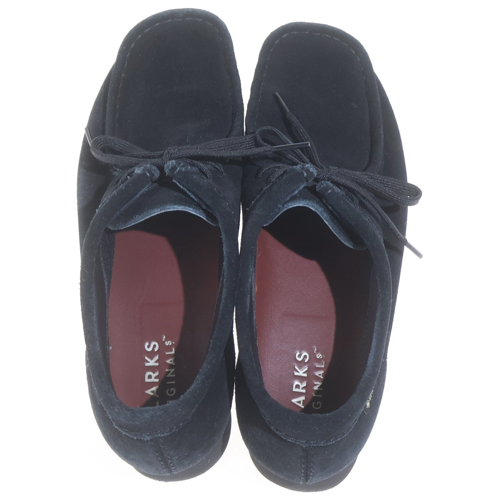 Clarks(クラークス) WALLABEE GORE-TEX ワラビー ゴアテックス スウェード モカシンブーツ ブラック 261494497075