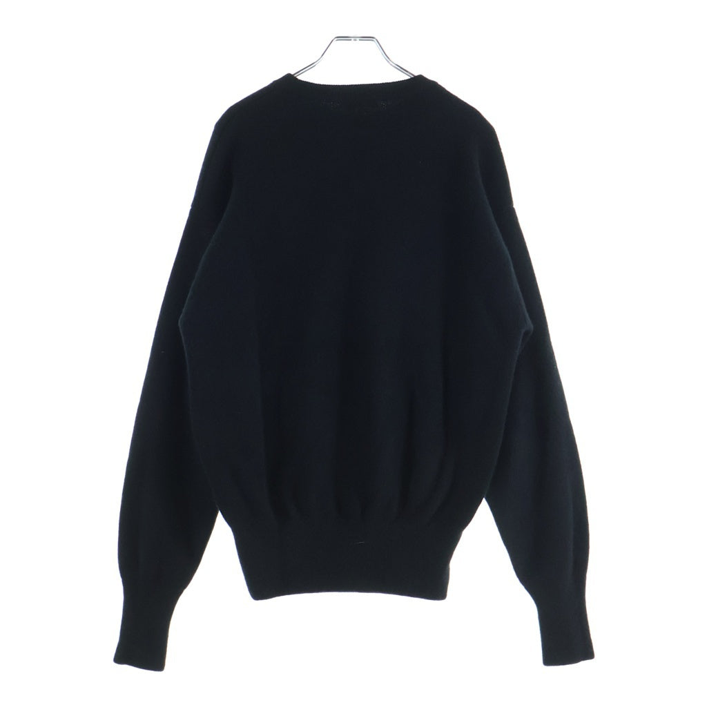 BODHI(ボーディー) PREMIUM CASHMERE SWEAT プレミアム カシミア クルーネックニットセーター ブラック BD11001