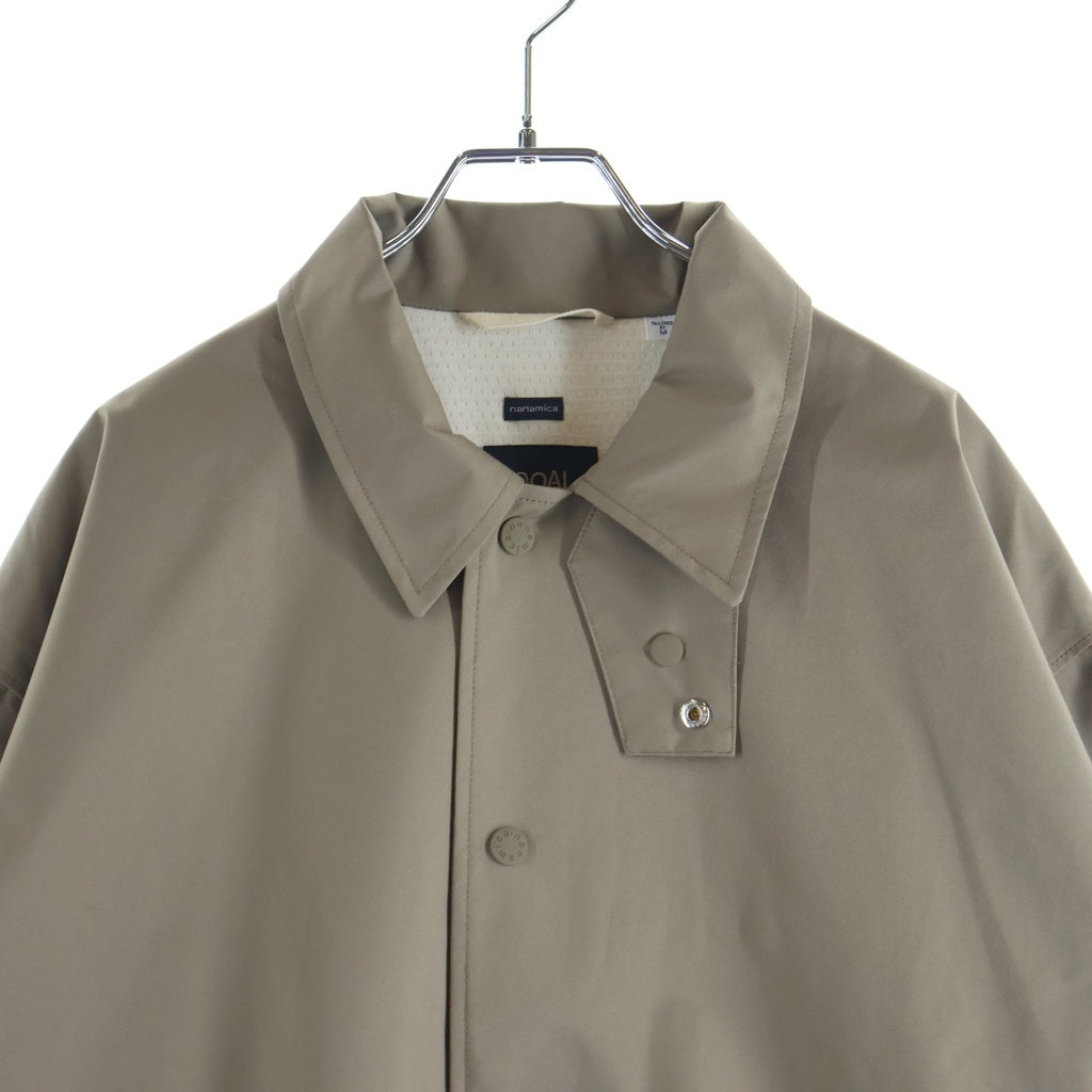 nanamica(ナナミカ) GORE-TEX COACH JACKET ゴアテックス ポリ コーチジャケット ベージュ SUAF368E
