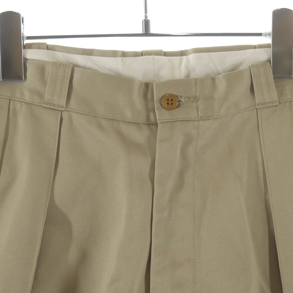 A.PRESSE(アプレッセ) 22SS US ARMY CHINO SHORTS ユーエス アーミー チノショーツ ハーフパンツ ベージュ 22SAP-04-14M