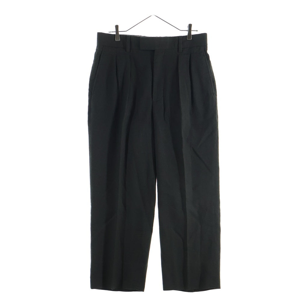 A.PRESSE(アプレッセ) 22AW WIDE TAPPERED TROUSERS ワイド テーパード トラウザーズ スラックスパンツ カーキ 22AAP-04-03M