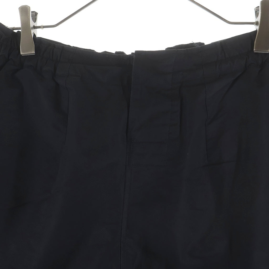 KAPTAIN SUNSHINE(キャプテンサンシャイン) 22SS TRAINER SHORT PANTS トレーナー ポリコットン ハーフパンツ ショーツ ブラック KS22SPT01