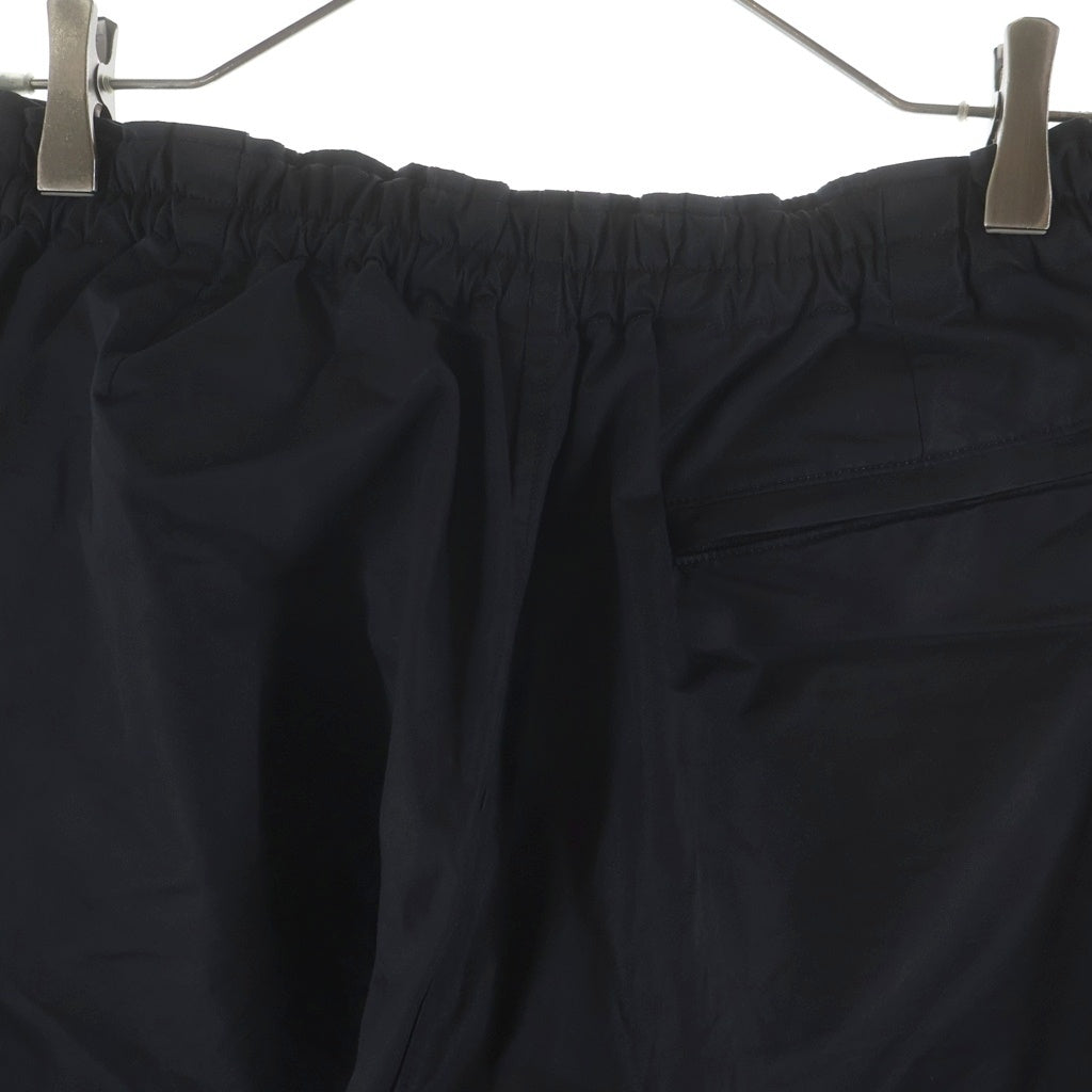KAPTAIN SUNSHINE(キャプテンサンシャイン) 22SS TRAINER SHORT PANTS トレーナー ポリコットン ハーフパンツ ショーツ ブラック KS22SPT01