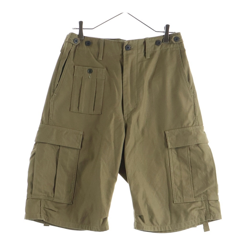 NIGEL CABOURN(ナイジェルケーボン) 25SS ARMY CARGO SHORT アーミー カーゴショーツ ハーフパンツ カーキ 8050-00-51012