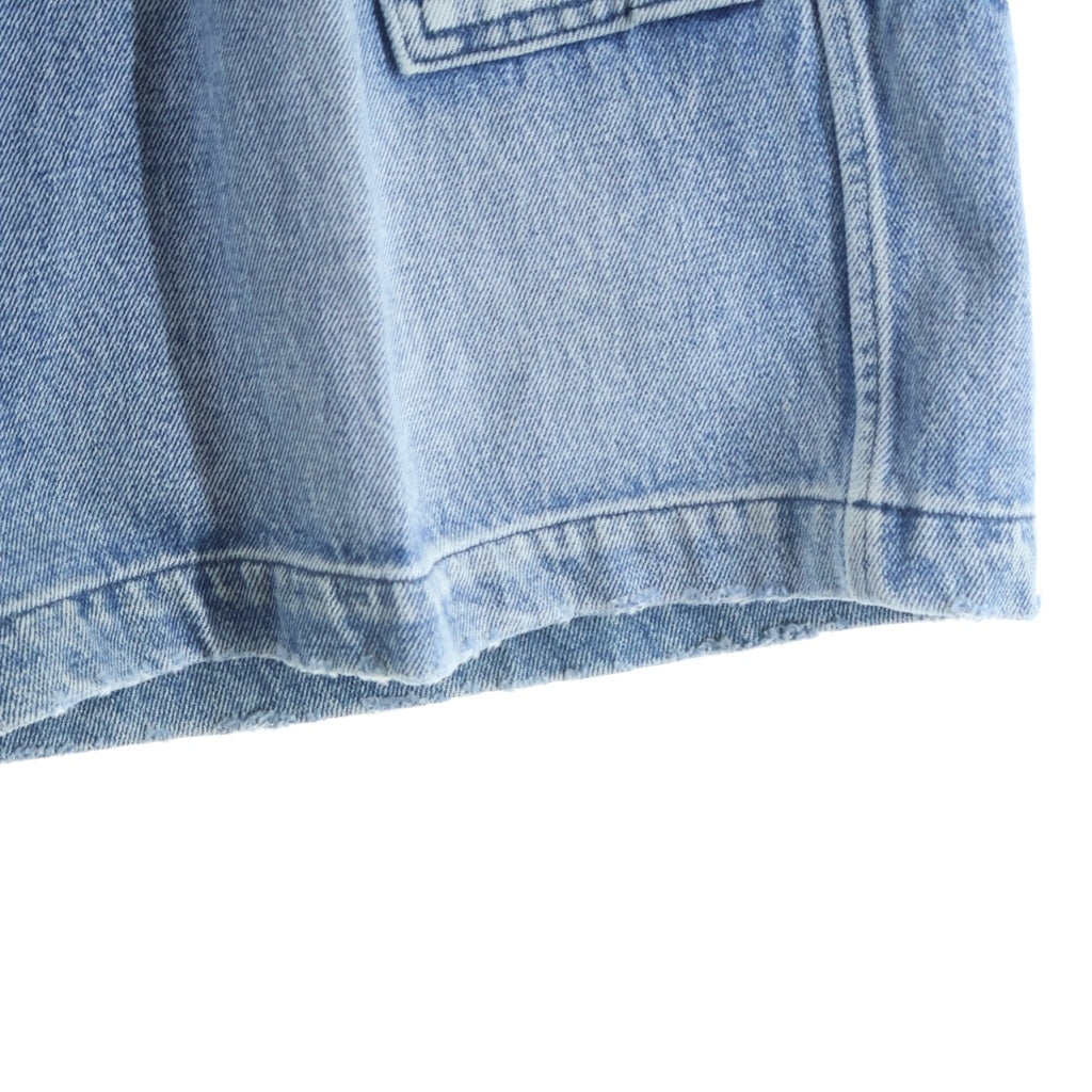 NO BRAND(ノーブランド) HERILL (ヘリル) 22SS HL DENIM CARGOSHORTS デニム カーゴショーツ ハーフパンツ インディゴ 22-030-HL-8110-1