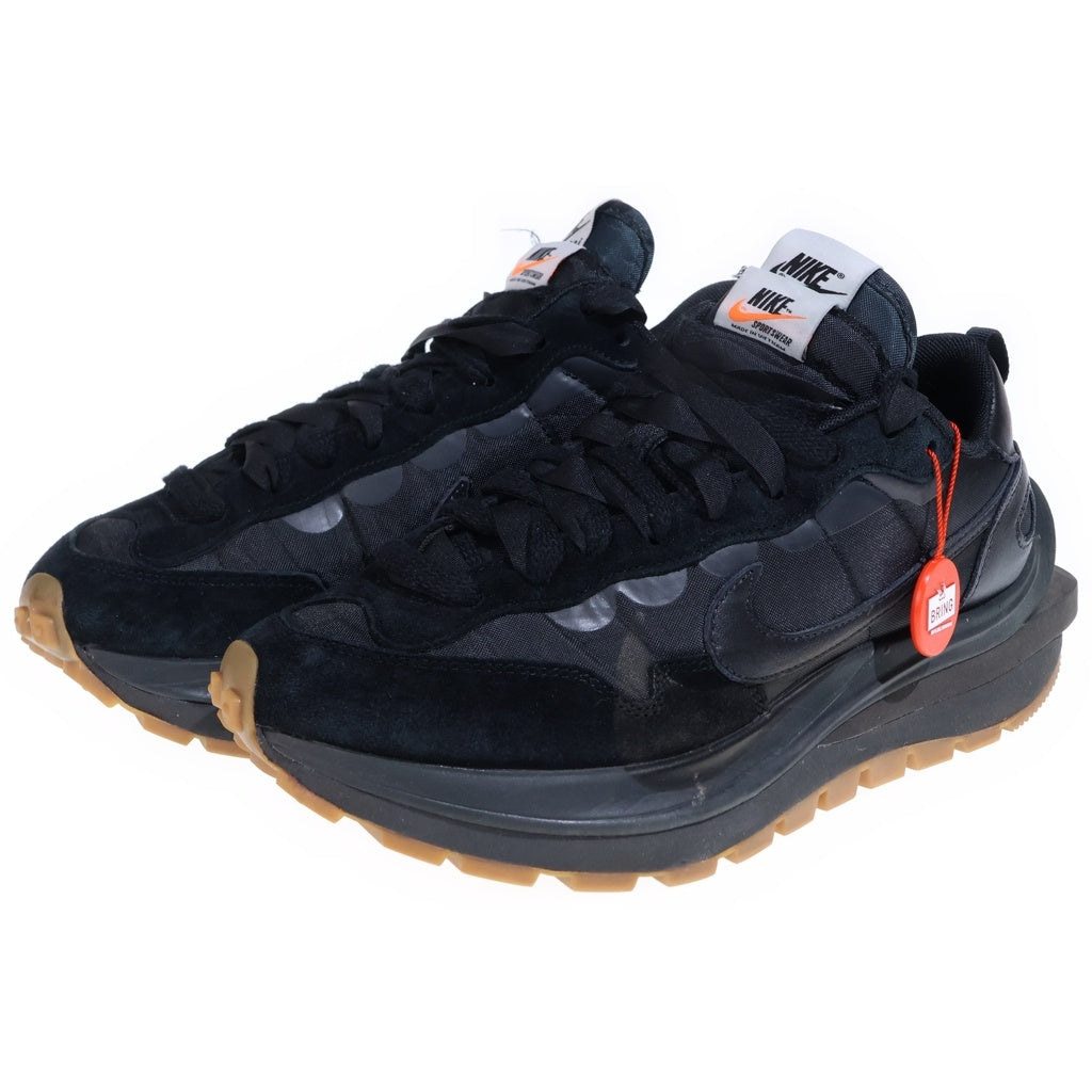 NIKE(ナイキ) ×SACAI VAPOR WAFFLE BLACK GUM サカイ ヴェイパーワッフル ガム ローカットスニーカー ブラック US9/27cm DD1875-001