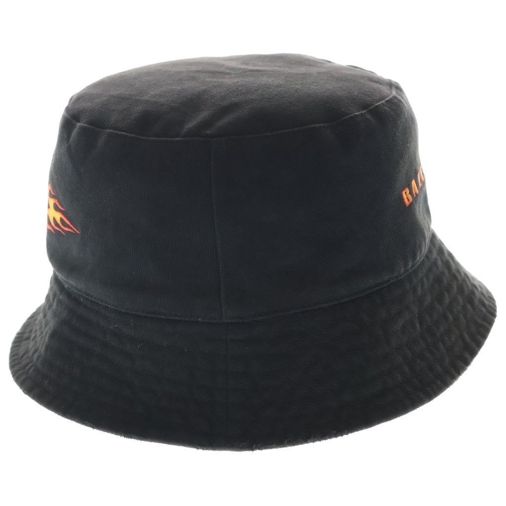 BALENCIAGA(バレンシアガ) 24AW BUCKET HAT UNITYロゴ刺繍 コットンバケットハット ブラック 794893 410B2