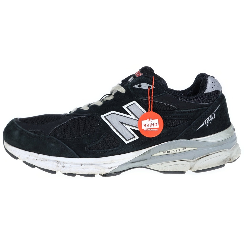 New Balance(ニューバランス) M990BS3 スエード ローカットスニーカー ブラック US11/29cm