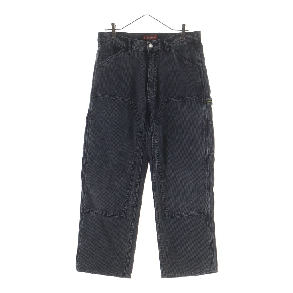 SUPREME(シュプリーム) 21SS Double Knee Painter Pant Corduroy ダブルニー コーデュロイ ペインターパンツ ブラック