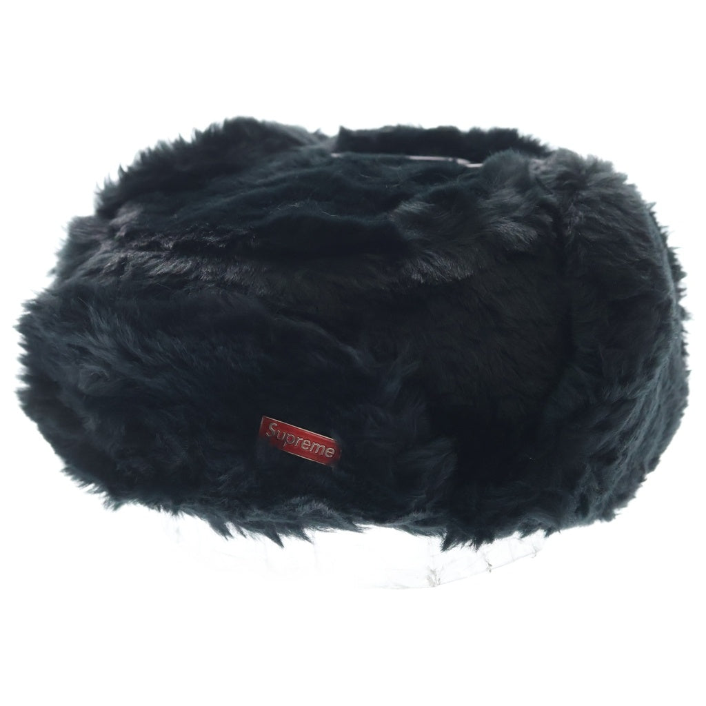 SUPREME(シュプリーム) 24AW Ushanka Hat ウシャーンカ ハット フライトキャップ 帽子 ブラック