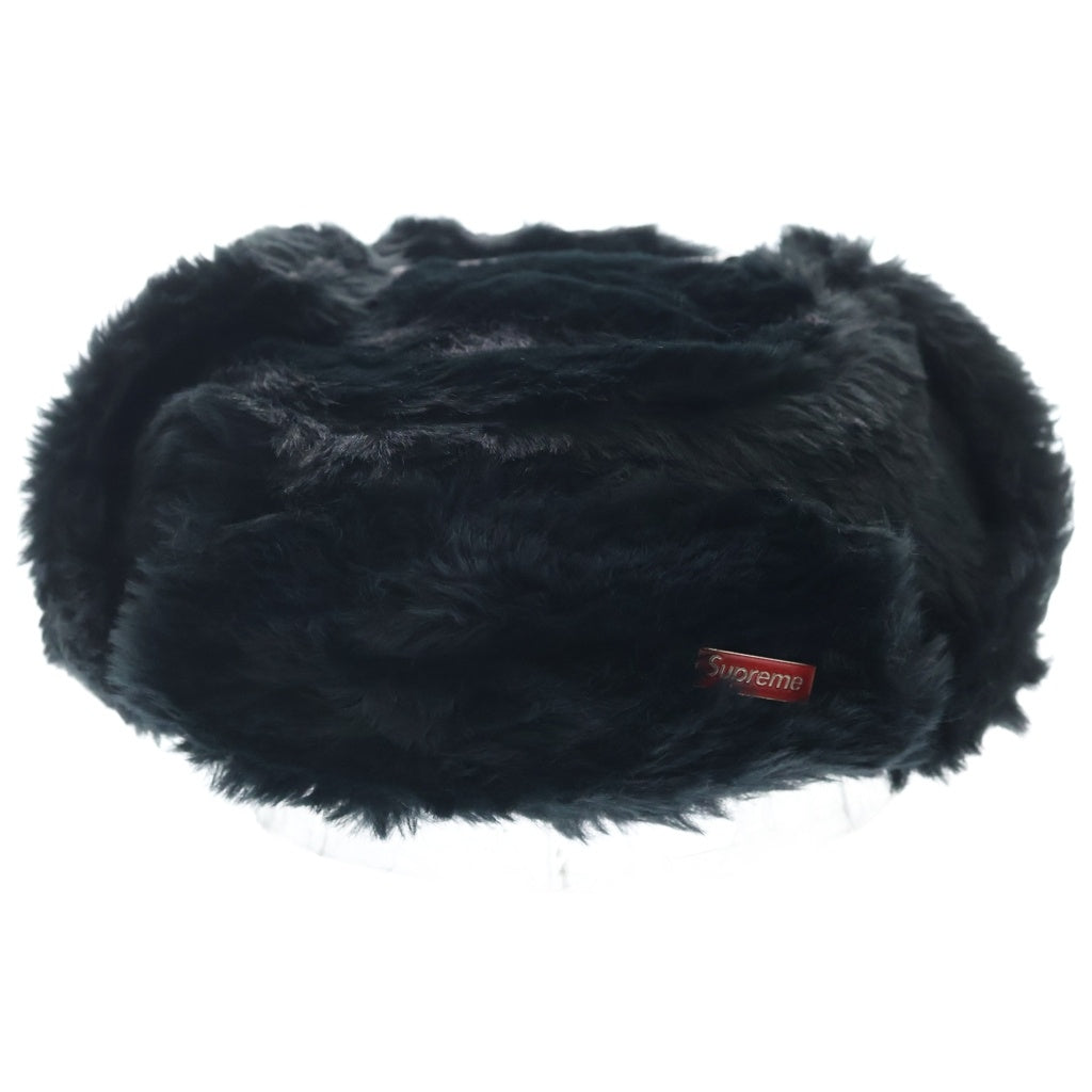 SUPREME(シュプリーム) 24AW Ushanka Hat ウシャーンカ ハット フライトキャップ 帽子 ブラック
