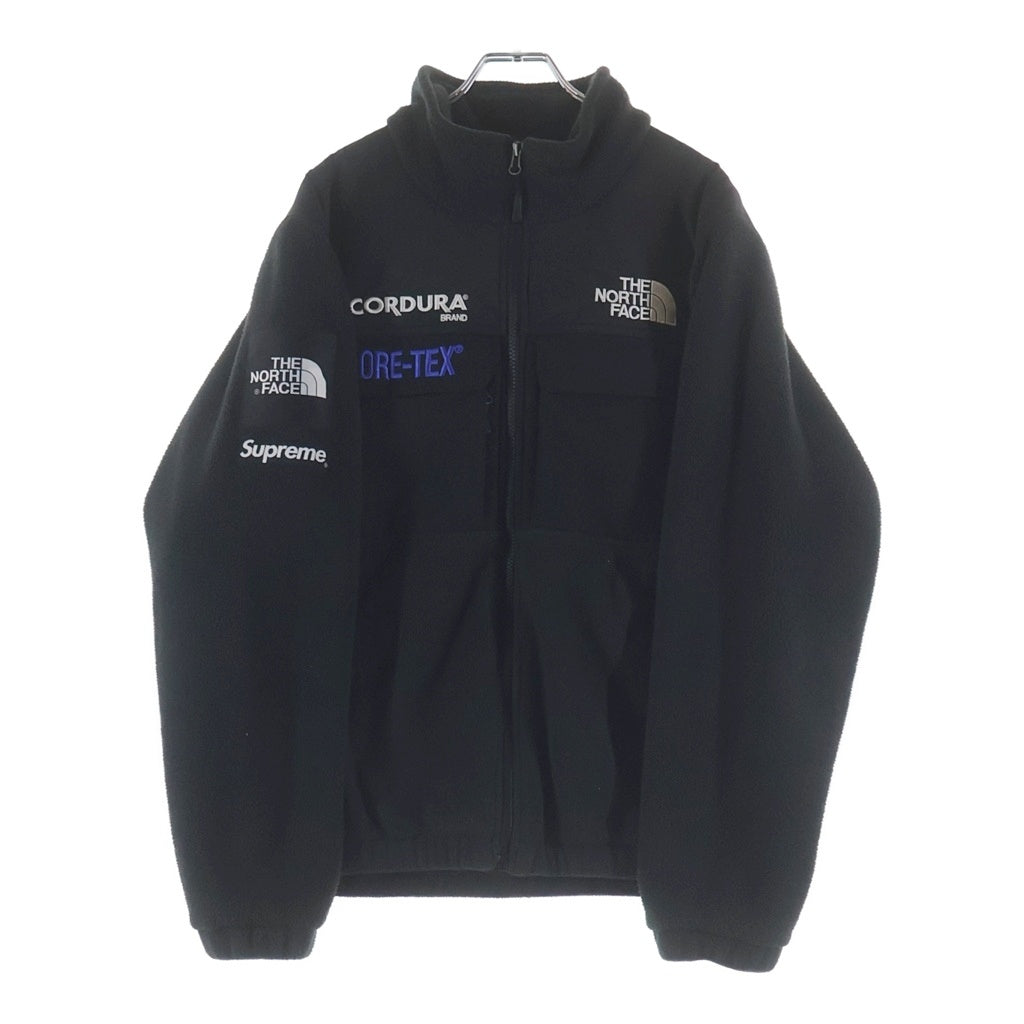 SUPREME(シュプリーム) 18AW ×THE NORTH FACE Expedition Fleece jacket ザノースフェイス エクスペディション フリースジャケット ブラック NL71809I