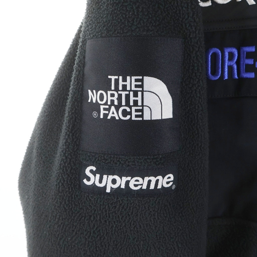 SUPREME(シュプリーム) 18AW ×THE NORTH FACE Expedition Fleece jacket ザノースフェイス エクスペディション フリースジャケット ブラック NL71809I