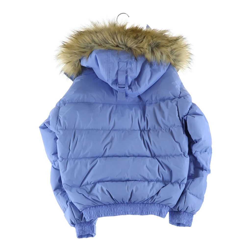 SUPREME(シュプリーム) 25AW Facemask 700-Fill Down Puffer Jacket フェイスマスク 700フィル ファーフーデッド ダウンジャケット ブルー