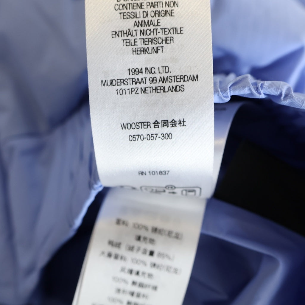 SUPREME(シュプリーム) 25AW Facemask 700-Fill Down Puffer Jacket フェイスマスク 700フィル ファーフーデッド ダウンジャケット ブルー