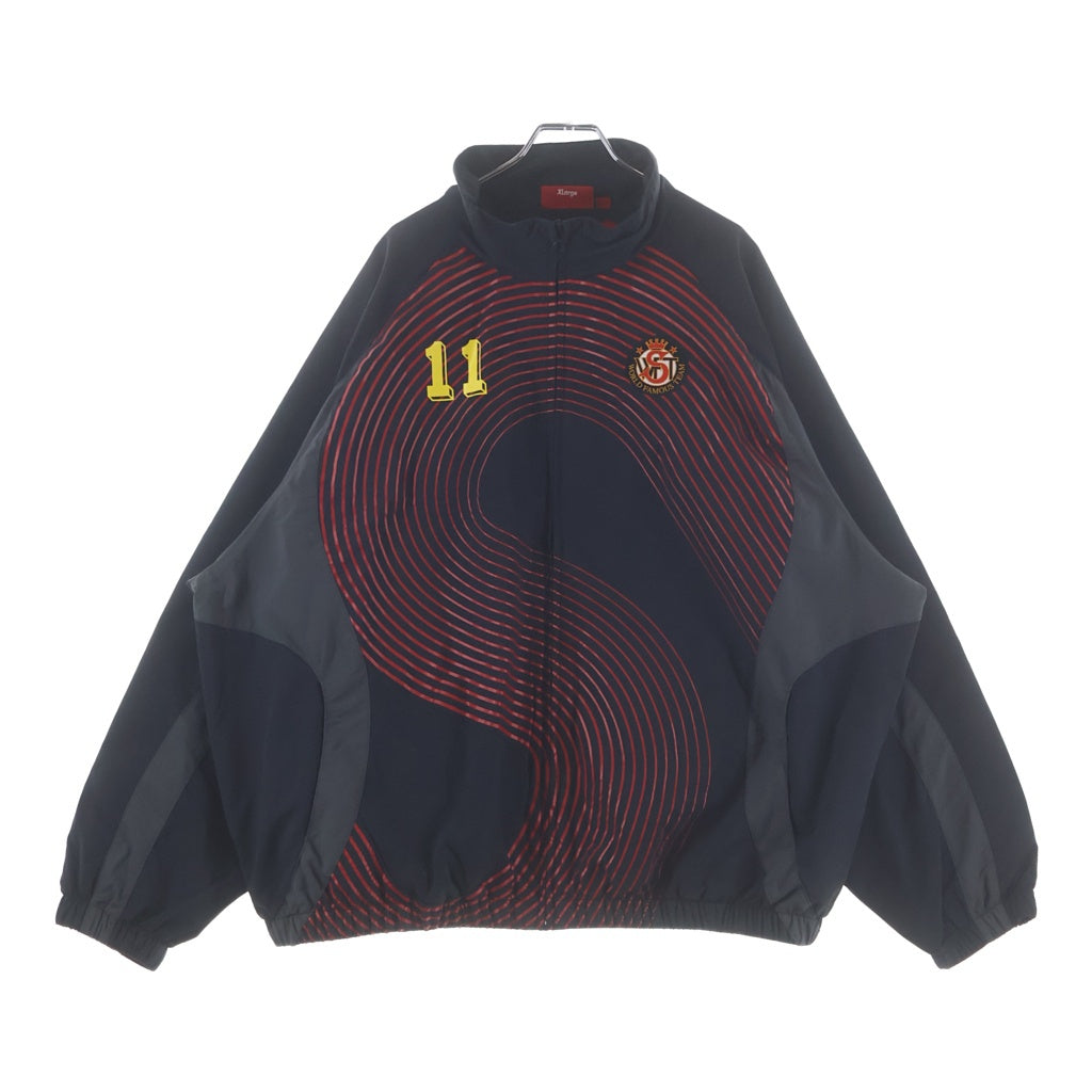SUPREME(シュプリーム) 24AW S Logo Track Jacket エスロゴ ナイロン トラックジャケット ブラック