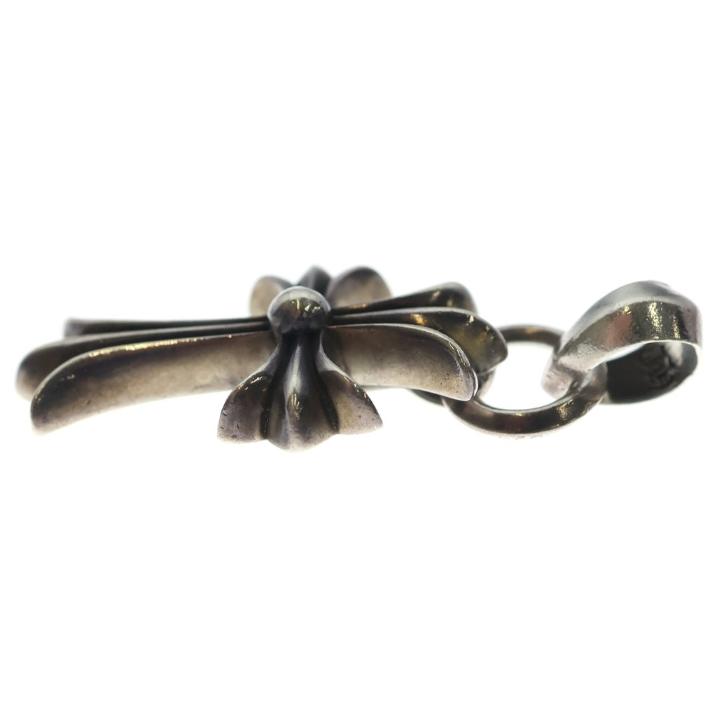 CHROME HEARTS(クロムハーツ) CH CRS SML W/BALE Wベイル スモールCHクロス ペンダントトップ シルバー BCA218