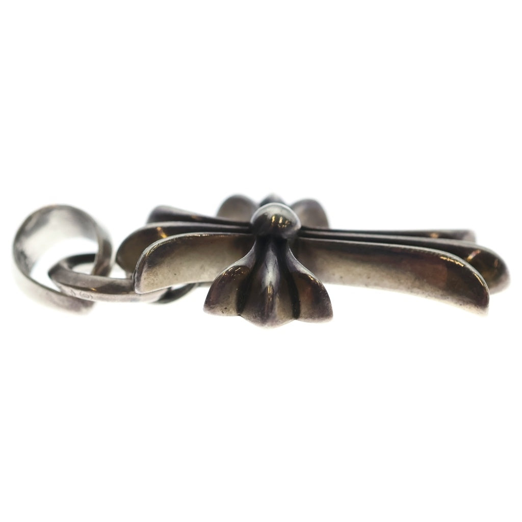 CHROME HEARTS(クロムハーツ) CH CRS SML W/BALE Wベイル スモールCHクロス ペンダントトップ シルバー BCA218