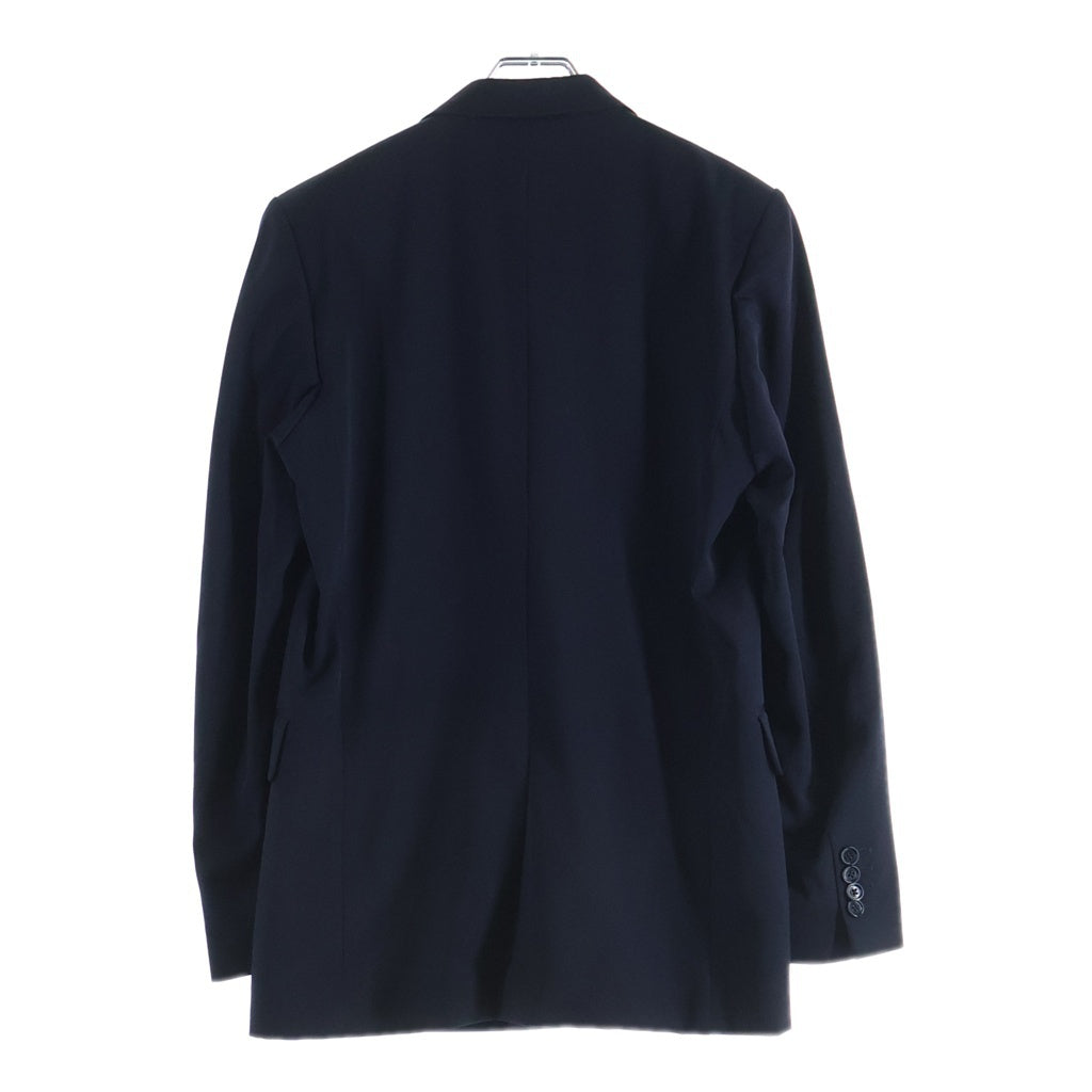 DRIES VAN NOTEN(ドリスヴァンノッテン) DOUBLE BREASTED TAILORED JACKET ダブルブレスト ウール テーラードジャケット ネイビー 71-07-91-07005