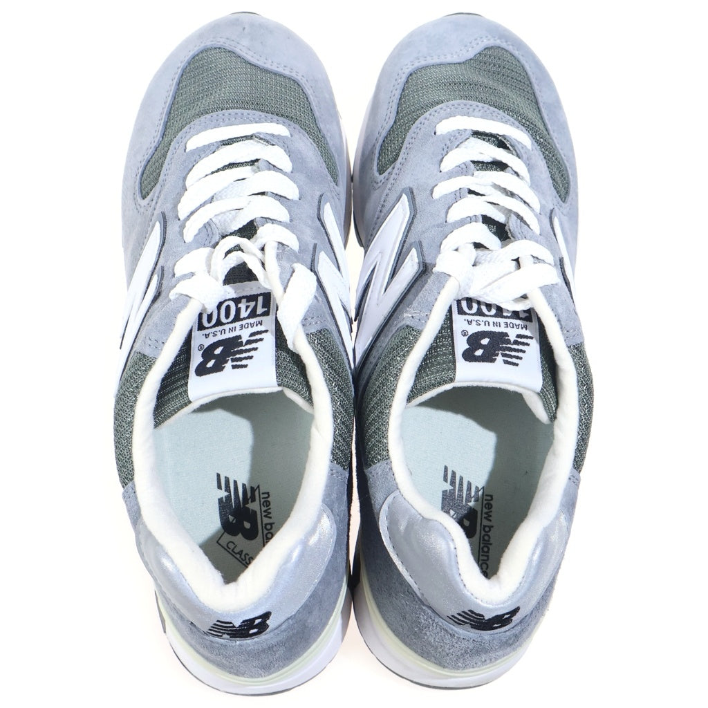 New Balance(ニューバランス) M1400GJ レザー ローカットスニーカー グレー US9/27cm