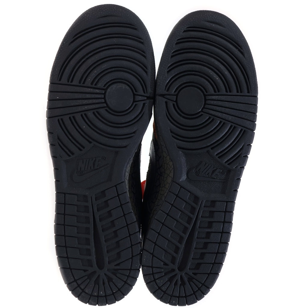 NIKE(ナイキ) 【観賞用 2006年製】 ×HUF DUNK LOW PRIORITY HUFQUAKE ハフ ダンク ハフクエイク ローカットスニーカー グレー/オレンジ U10/28cm 314771-801