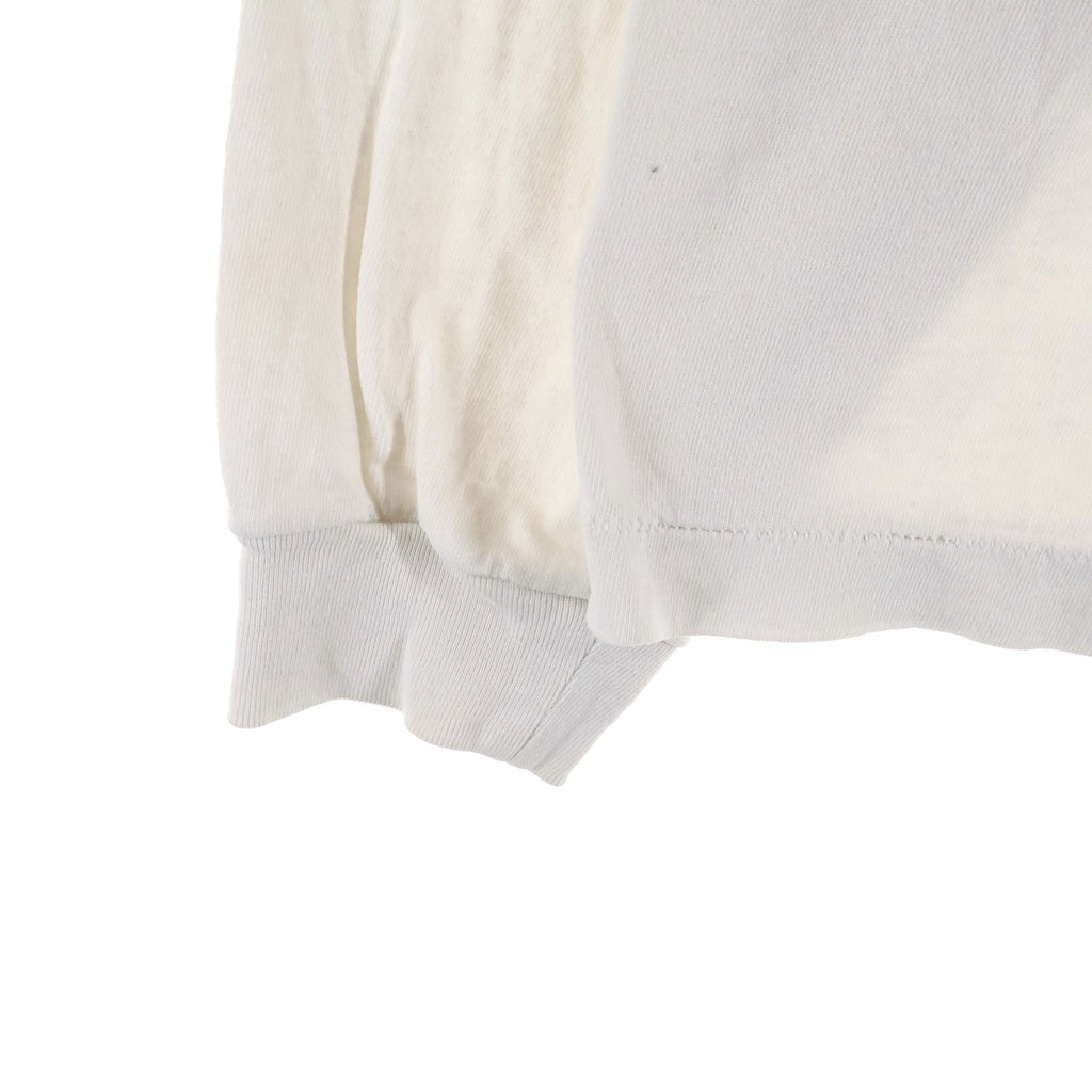 SAINT MICHAEL(セントマイケル) 21AW LS TEE SIN シン 両面プリントTシャツ 長袖クルーネックカットソー ホワイト SM-A21-0000-015