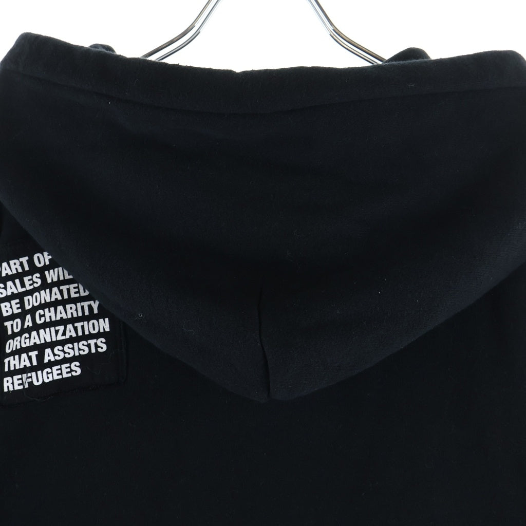 UNDERCOVER(アンダーカバー) 20SS ×MARS PATCH CUSTOM HOODIE マーズ パッチカスタム プルオーバースウェットパーカー フーディー ブラック UCY9801